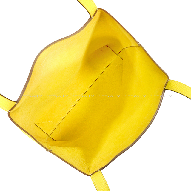 HERMES エルメス トートバッグ カバセリエ31 ライム トリヨン