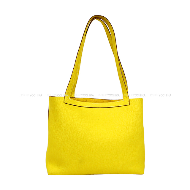 HERMES エルメス トートバッグ カバセリエ31 ライム トリヨン