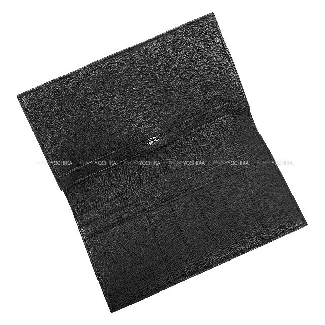 【美品】HERMES エルメス クロコ　フレミング　お札入れ　ブラック HERMES エルメス 札入れ MC2 フレミング 黒 (ブラック) クロコダイル