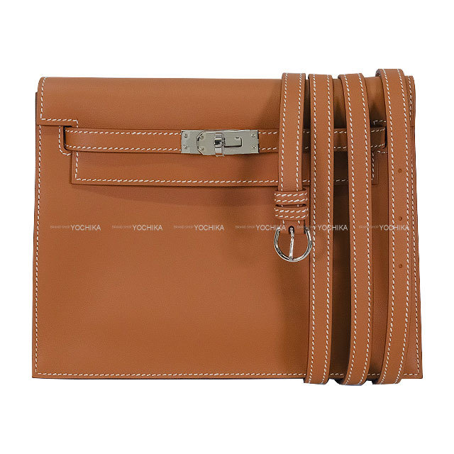 HERMES エルメス ショルダーバッグ ケリーダンス2 ゴールド スイフト