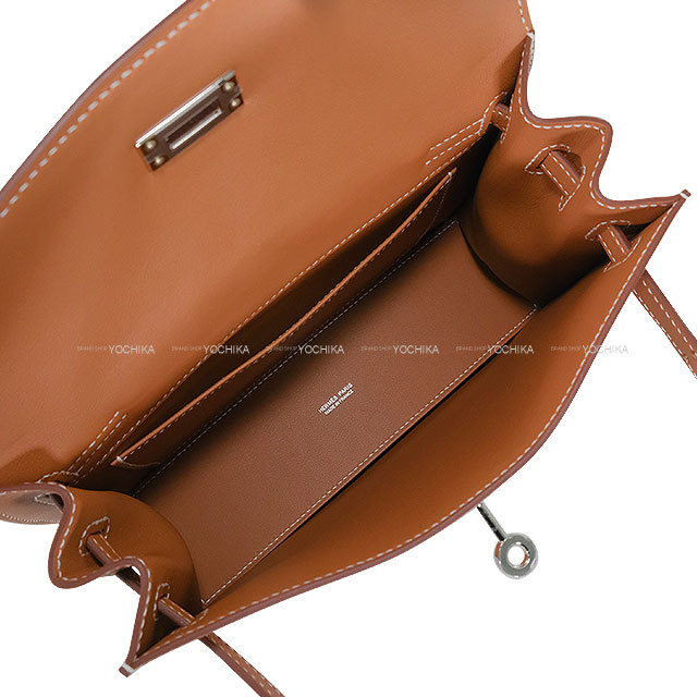 HERMES エルメス　マーケット　ショルダーバッグ　2WAY エルメス HERMES ミニケリー2 W刻 (2024年製) ゴールド ゴールド金具