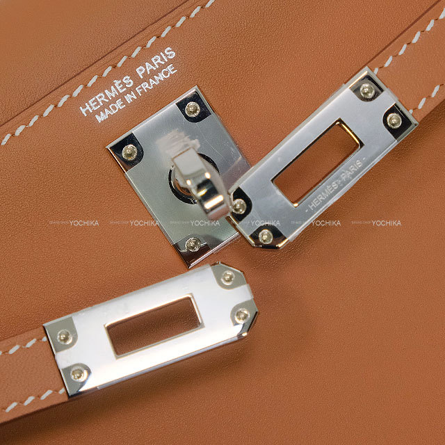 HERMES エルメス ショルダーバッグ ケリーダンス2 ゴールド スイフト