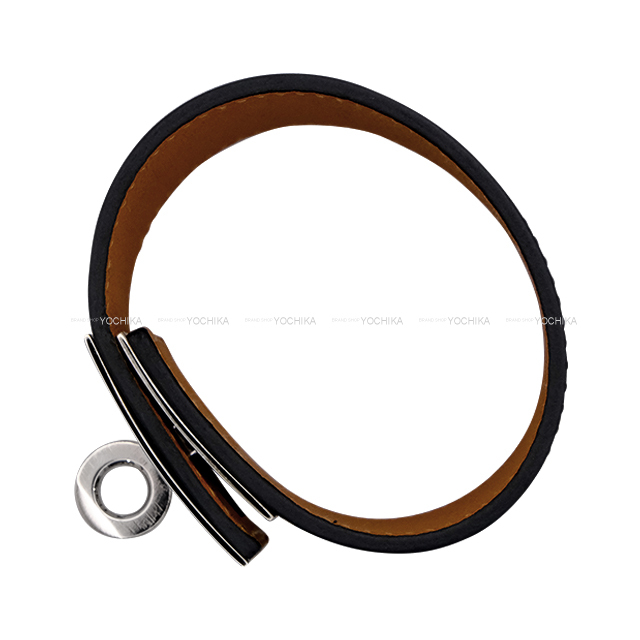 HERMES エルメス ブレスレット ケリードック 黒 (ブラック) ボックス