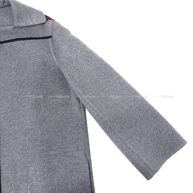 HERMES エルメス　トレンチコート　セリエボタン エルメス トレンチコート 透明ロゴボタン レディース SIZE 42 (M