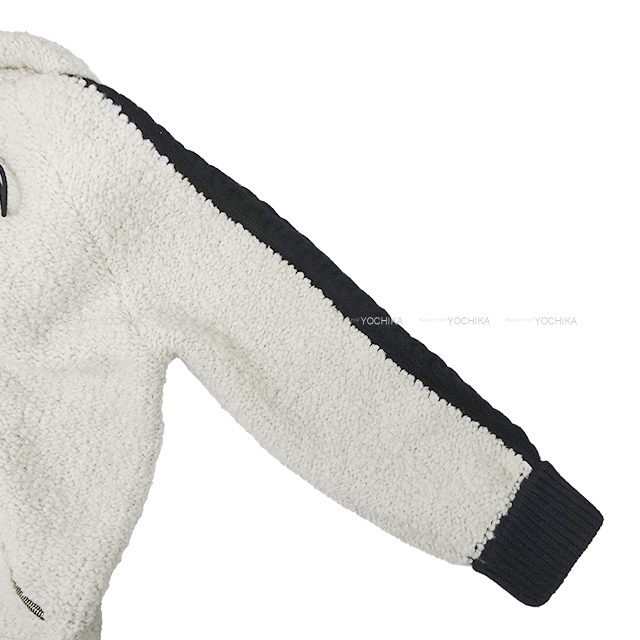 CHANEL シャネル ブルゾン ニット ボア ジップアップ ココマーク