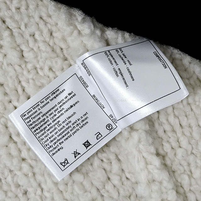 CHANEL シャネル ブルゾン ニット ボア ジップアップ ココマーク