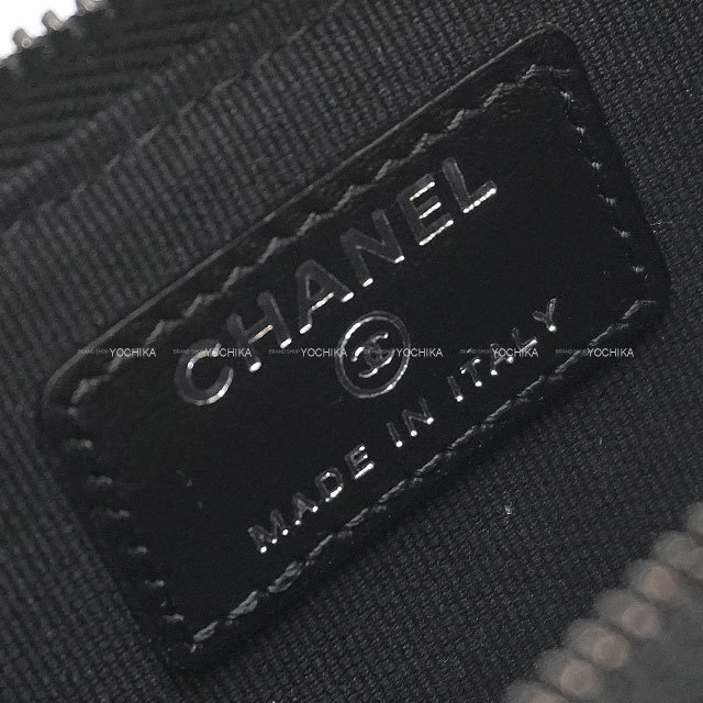 シャネル　復刻　ケース　ブラック　黒 CHANEL シャネル カードケース フラグメント ケース マトラッセ ココ