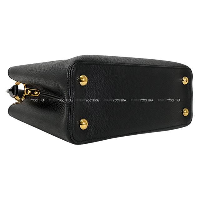 LOUIS VUITTON ルイ・ヴィトン ハンドバッグ カプシーヌ MM 黒