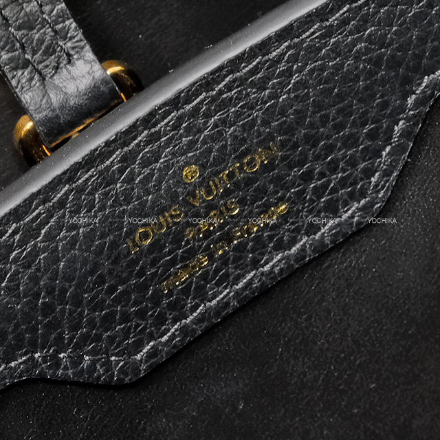 LOUIS VUITTON ルイ・ヴィトン ハンドバッグ カプシーヌ MM 黒