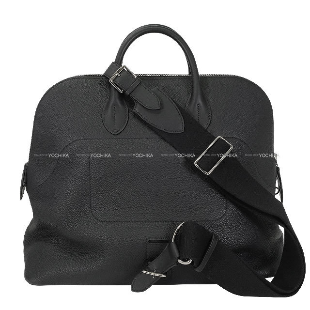 HERMES エルメス ハンドバッグ ボリード ア ドス 黒 (ブラック) トゴ