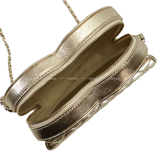 渋谷並木橋店】CHANEL シャネル ショルダーバッグ ハートシェイプ