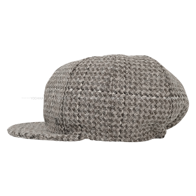 2024-25年秋冬 CHANEL シャネル キャスケット 帽子 ツイード グレー