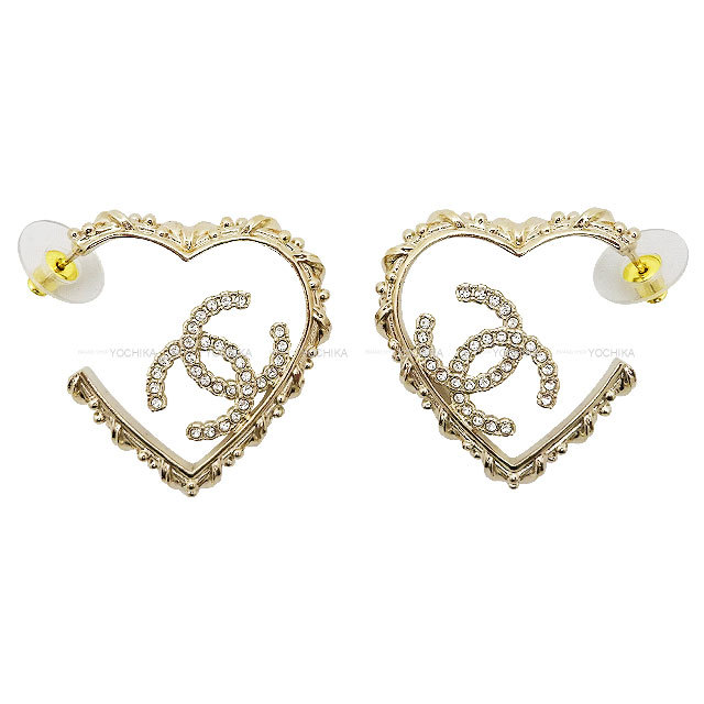 2025年春夏 CHANEL シャネル ピアス ココマーク ハート フープ ライン