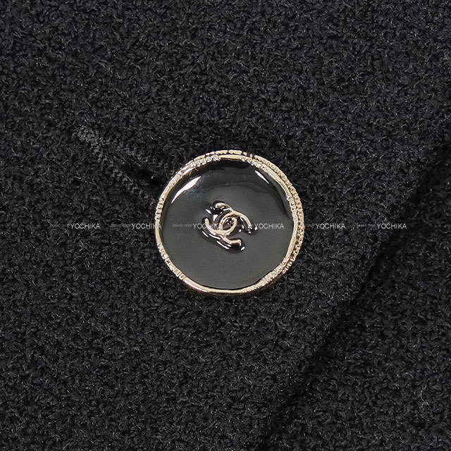 2025-26年秋冬 CHANEL シャネル ドレス ミディ ココボタン ツイード