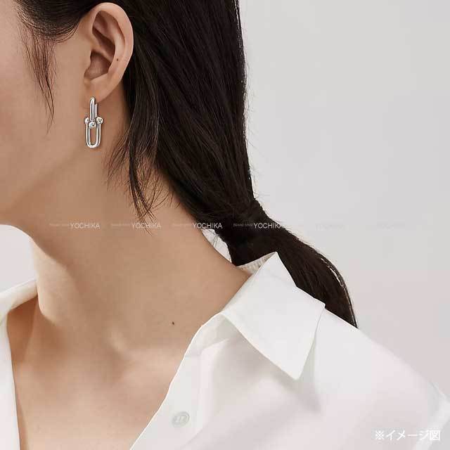 TIFFANY&Co. ティファニー ピアス ハードウェア ラージ リンク