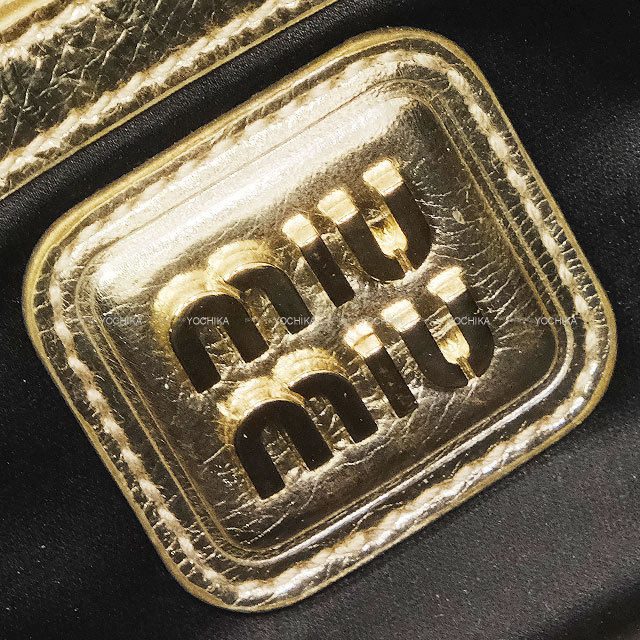 渋谷並木橋店】Miu Miu ミュウミュウ ハンドバッグ アルカディ レザー