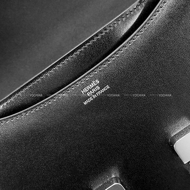 未使用　Hermès エルメス　コンスタンスチャンキーヒール　黒 HERMES（エルメス） 【広尾店】エルメス コンスタンス コンパクト