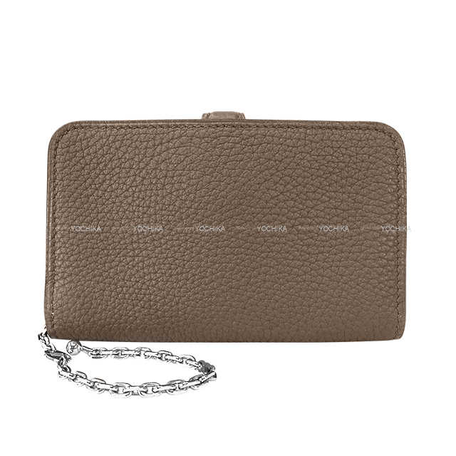 渋谷並木橋店】HERMES エルメス カードケース コイン ドゴン チェーン