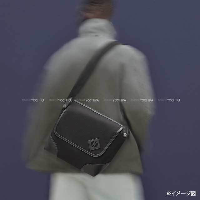 HERMES エルメス メッセンジャーバッグ オールバック 黒 (ブラック