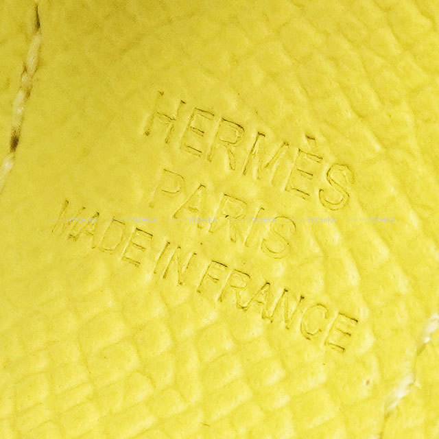 HERMES エルメス スカーフリング ポルトクレ コリエドシアン ライム