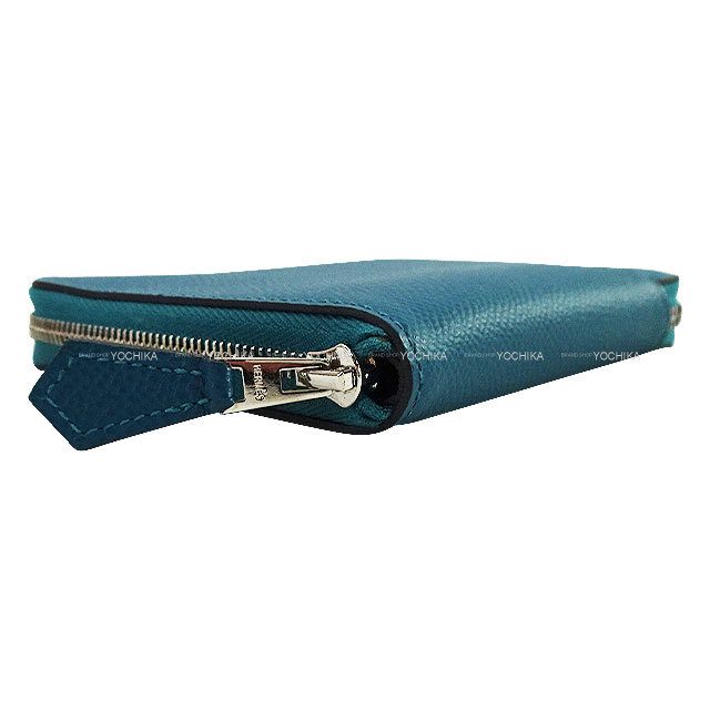 HERMES エルメス 二つ折り財布 アザップ ヴェルティカル ヴェールボス