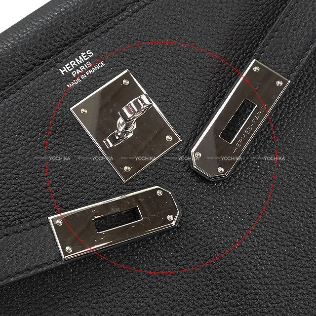 HERMES エルメス ケリー35 外縫い シルバー金具 □H刻印 トゴ レザー ハンドバッグ ショルダーバッグ ブラック HERMES - エルメス HERMES ケリー32 内縫い □J刻 ブラック シルバー