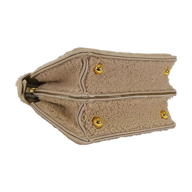 FENDI フェンディ ショルダーバッグ ピーカブー I See U プチ ベージュ