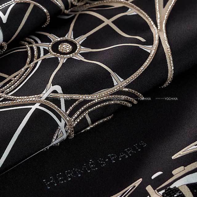 HERMES エルメス スカーフ カレ90 プレシュー コンプリケーション