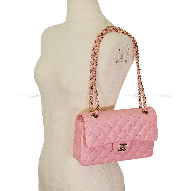 新品シャネル　マトラッセ　ピンク　ショルダーバッグ CHANEL - 新品シャネル マトラッセ ピンク ショルダーバッグの通販 by