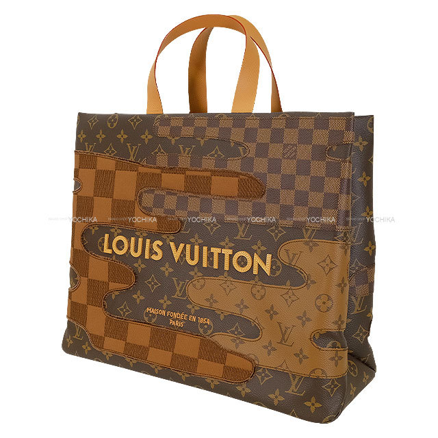 Louis Vuitton トートバッグ ブラウン 中古・古着通販】LOUIS VUITTON (ルイ ヴィトン) トートバッグ