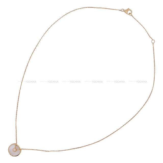 CARTIER カルティエ ネックレス アミュレット ドゥ カルティエ XS 白