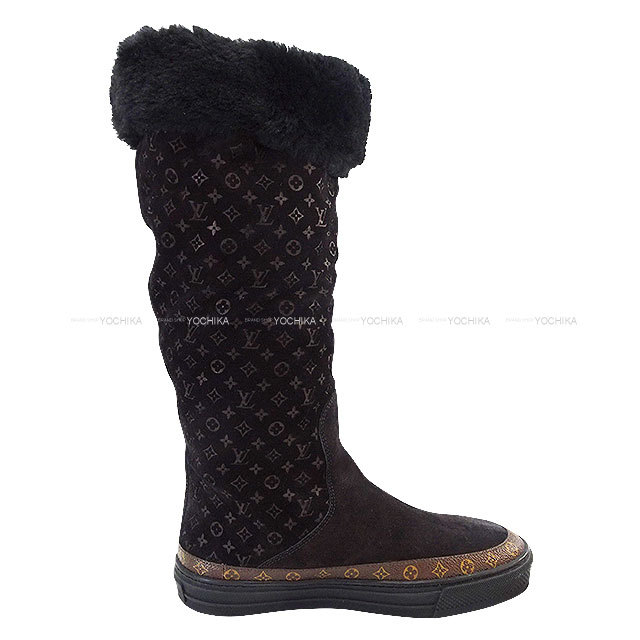 LOUIS VUITTON ルイ・ヴィトン ブーツ ロングブーツ モノグラム スノー