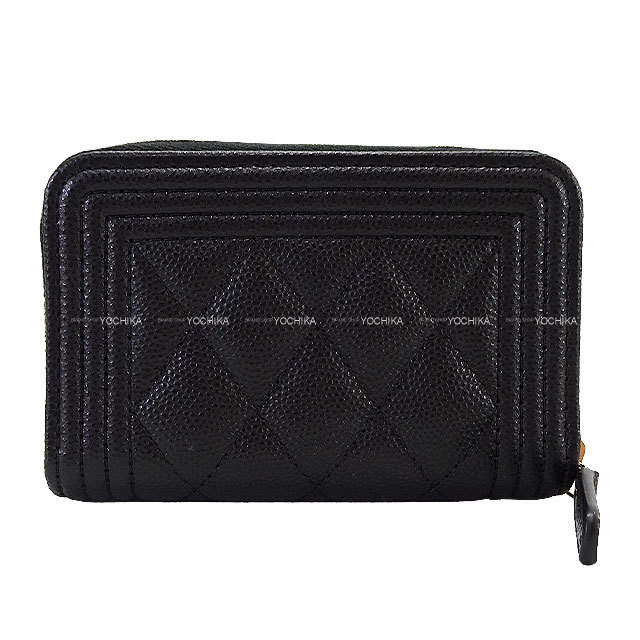 CHANEL シャネル カードケース ボーイシャネル ジップコイン