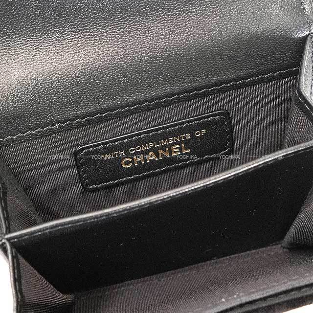 2021年 VIP限定 CHANEL シャネル カードケース マトラッセ ココマーク