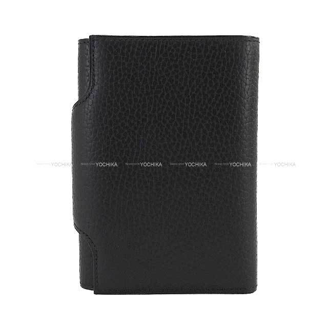HERMES / イリアードW刻印 二つ折り財布 ブラック HERMES（エルメス） （新品・未使用品）エルメス イリアード