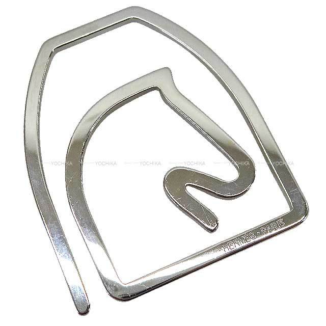 エルメス　HERMES マネークリップ　エケストル　馬　シュヴァル　新品　本物 Amazon | [エルメス] マネークリップ エケストル ステンレススティール