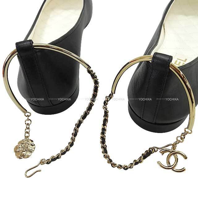 【超人気品】シャネルCHANELココマーク黒マトラッセ フラットシューズ鑑定済! 超人気品】シャネルCHANELココマーク黒マトラッセ フラットシューズ鑑定済!