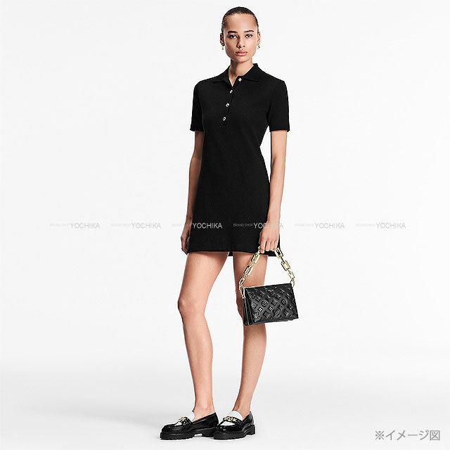2024年秋冬 LOUIS VUITTON ルイ・ヴィトン ワンピース モノグラム ピケ 