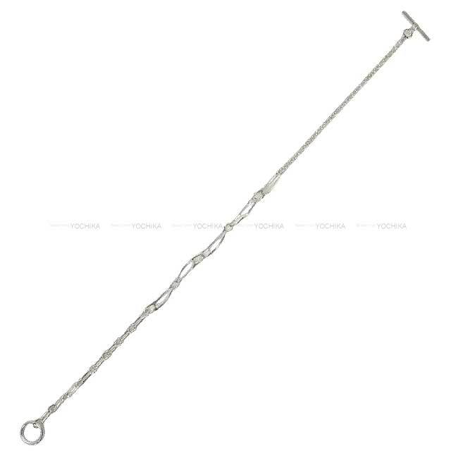 HERMES エルメス ネックレス シェーヌダンクル パンク MM #LG シルバー