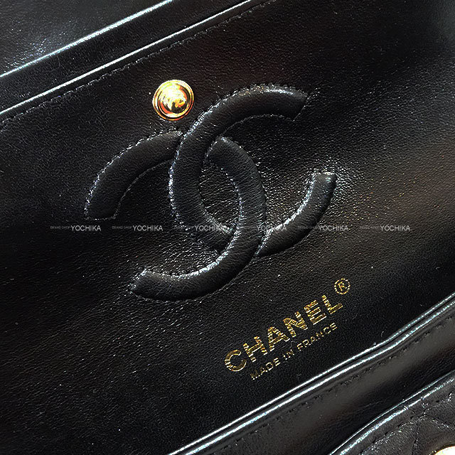 新品同様 シャネル CHANEL マトラッセ 23 チェーン ショルダー バッグ ラムスキン ブラック A01113 シルバー 金具 ヴィンテージ 90320254 CHANEL マトラッセ 23 チェーン ショルダー バッグ ラムスキン