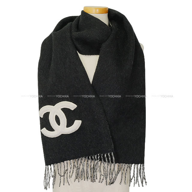 2024年秋冬 CHANEL シャネル マフラー リバーシブル シアリング ココ