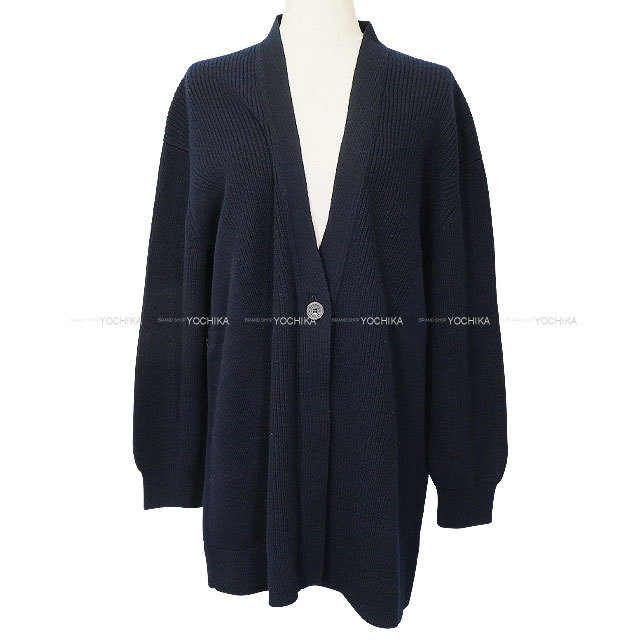 2024年AW HERMES エルメス カーディガン レディース 一つボタン