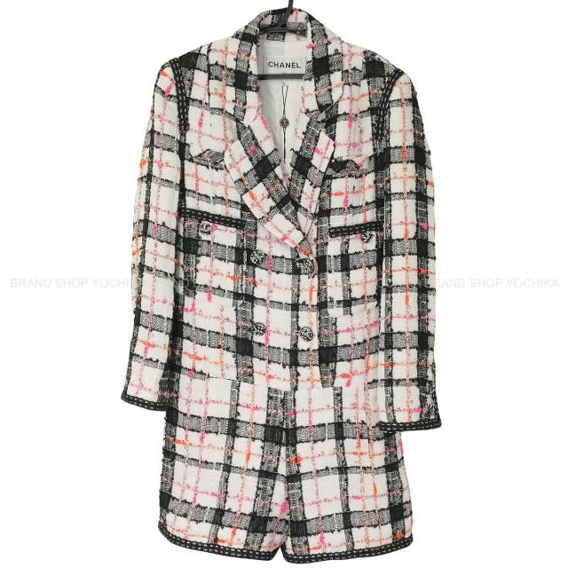 2020年春夏 CHANEL シャネル パンツ ジャンプスーツ ツイード ココ