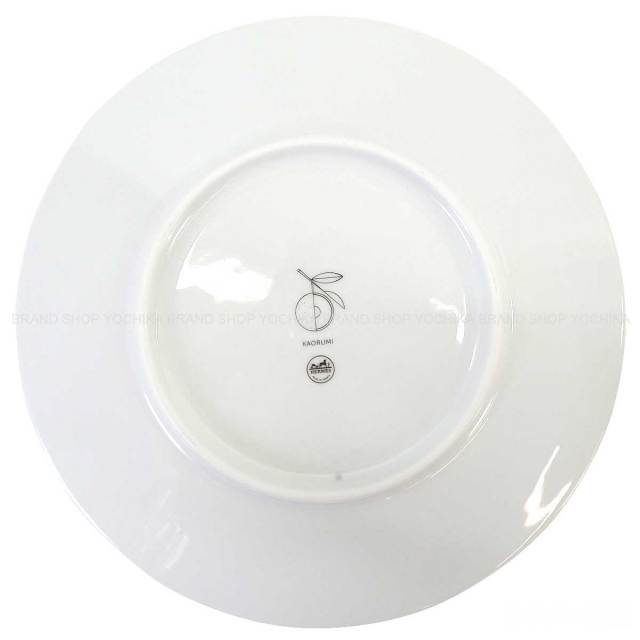 HERMES エルメス 皿 デザートプレート カオルミ キウイフルーツ マルチ