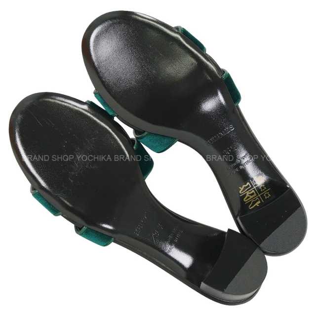 HERMES エルメス サンダル オアジス ヴェールフォンセ/黒 (ブラック