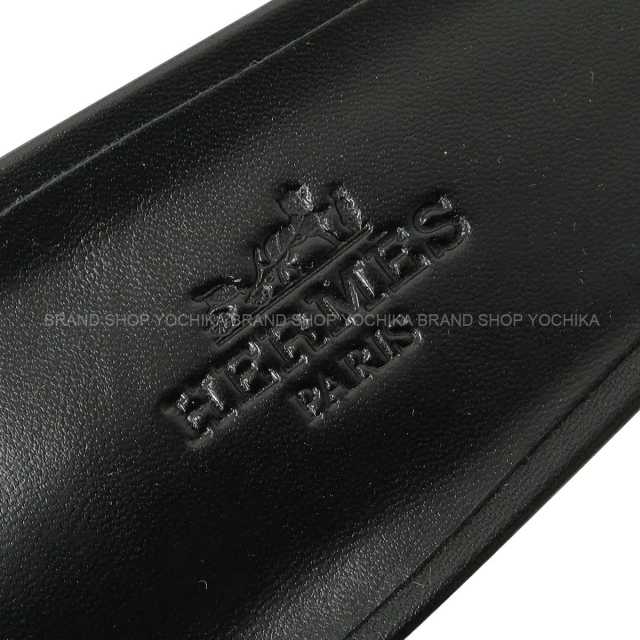 HERMES エルメス サンダル オアジス ヴェールフォンセ/黒 (ブラック