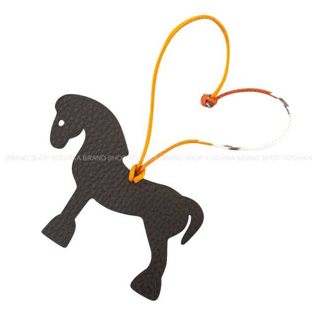 HERMES エルメス バッグチャーム プティアッシュ 馬 ホース エルミー