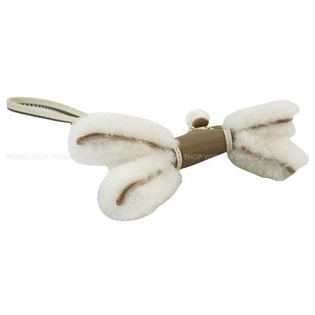 HERMES エルメス バッグチャーム バディ 犬 スタッズ 首輪付 エトープ