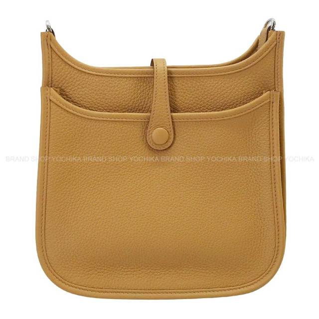 新品未使用品 HERMES エルメス エヴリン3 GM トリヨンクレマンス ビスケット K刻印 2025製 ショルダー バッグ 鞄 ブラウン ベージュ m15455 HERMES（エルメス） ショルダーバッグ EVELYNE III 3 PM エブリン