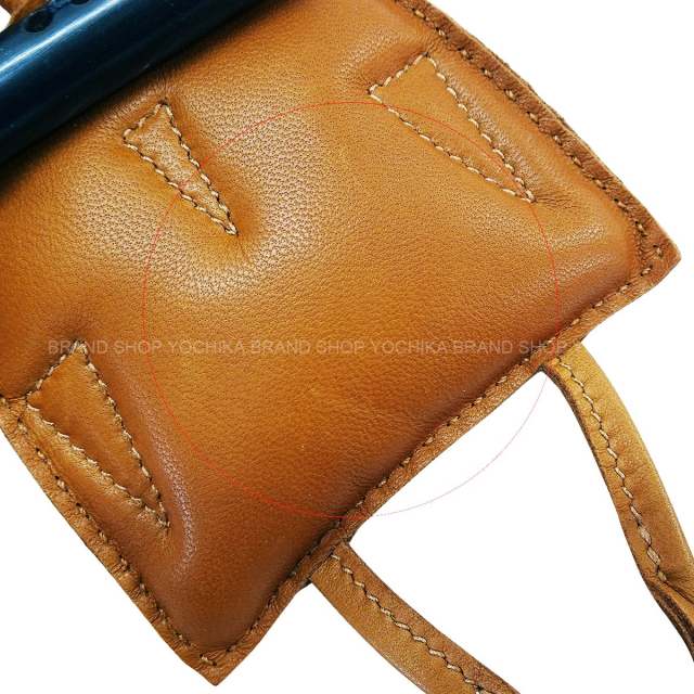 HERMES エルメス バッグチャーム プティアッシュ フクロウ ゴールド